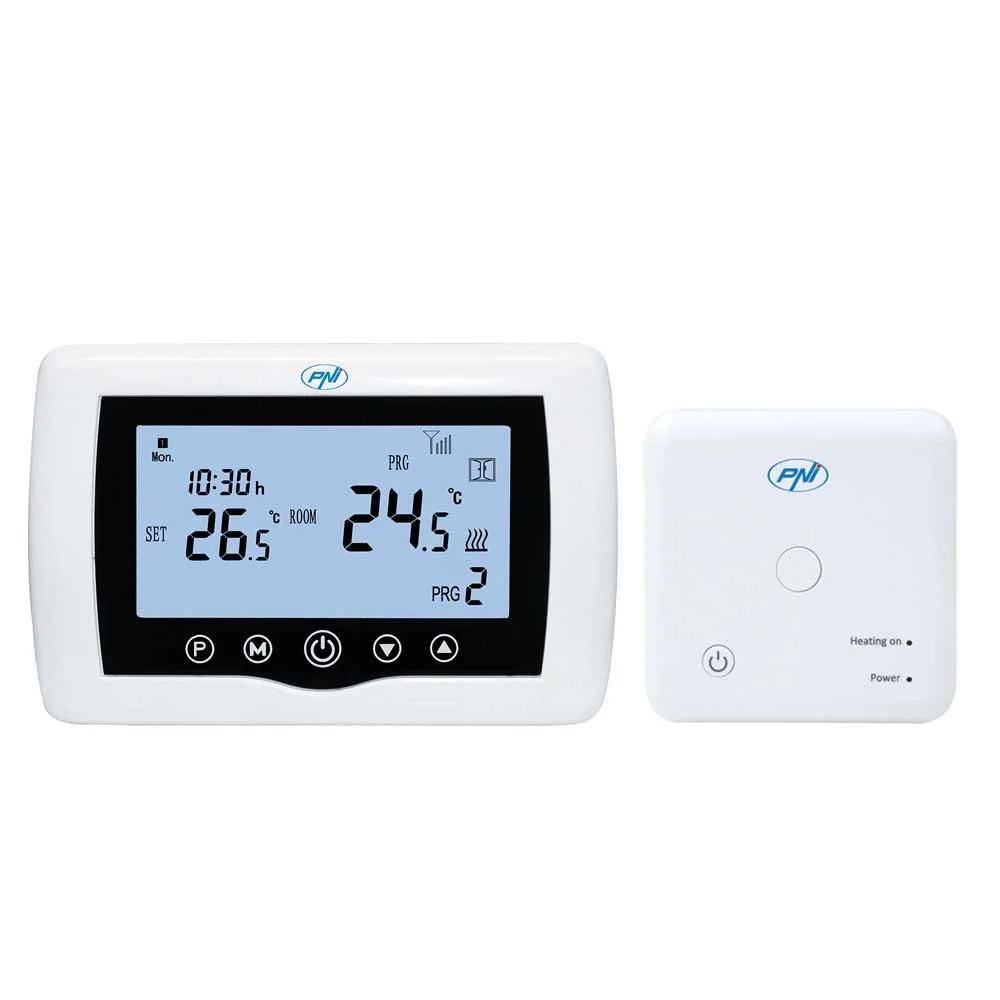 PNI Ct36 Smart Termostat, Black / white, One Size