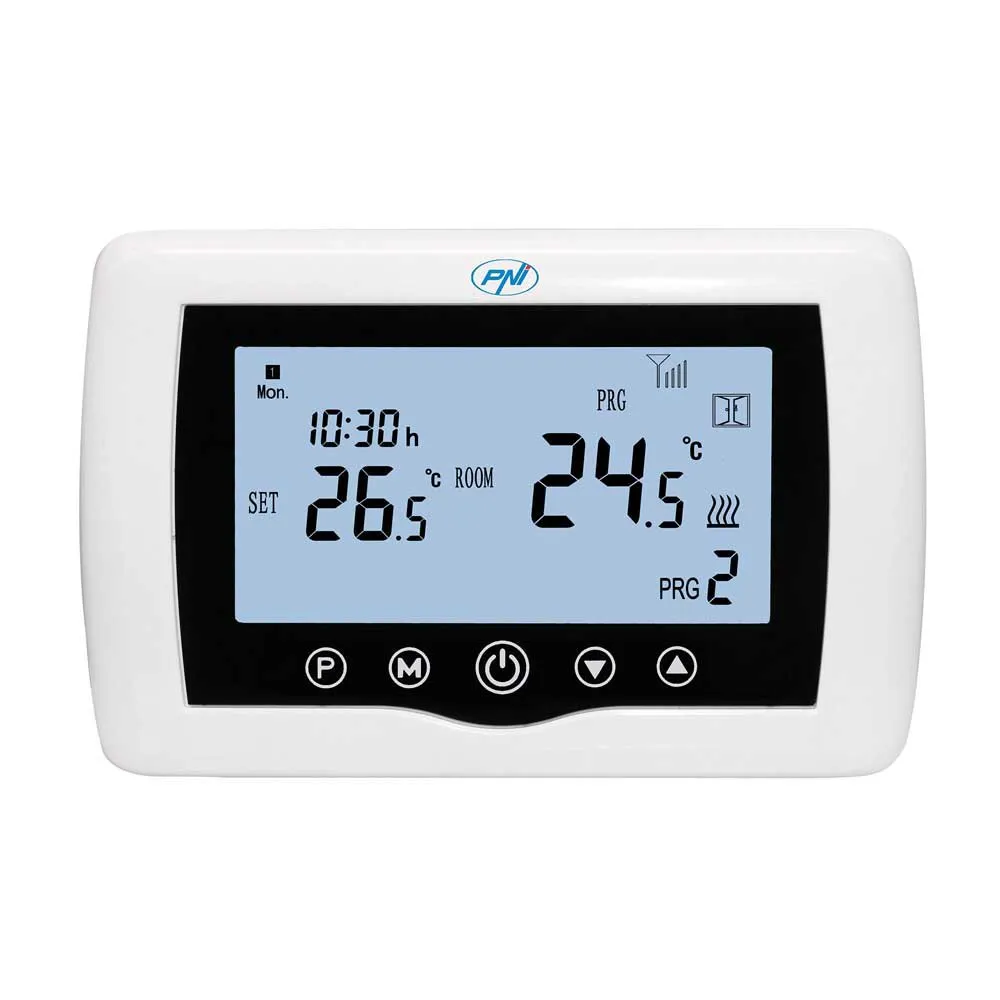 PNI Ct36 Smart Termostat, Black / white, One Size