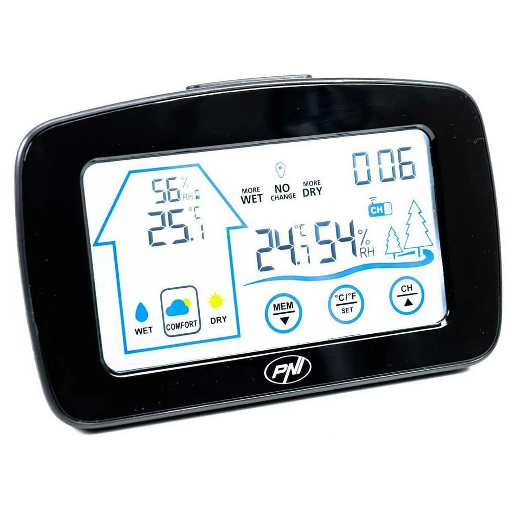 PNI -ms500 Väderstation, Black, One Size