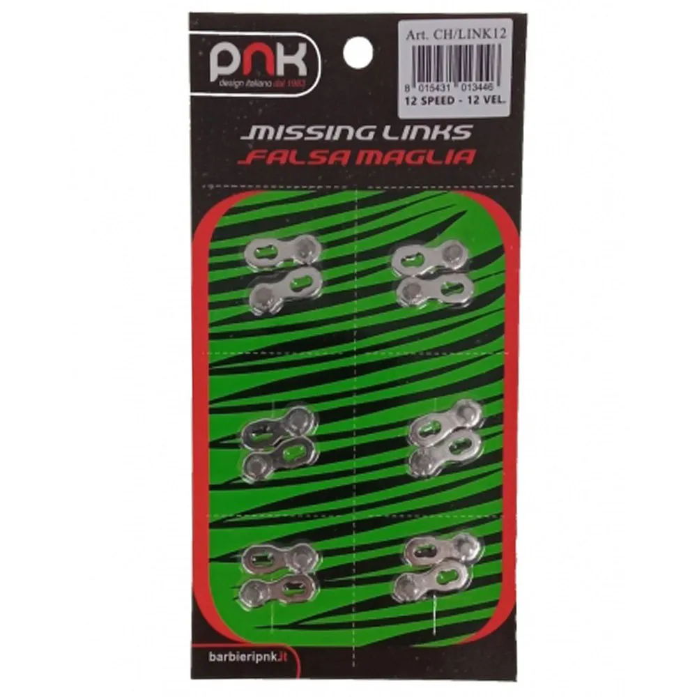 Pnk 12s Kedjelänk 6 Enheter, Silver, One Size