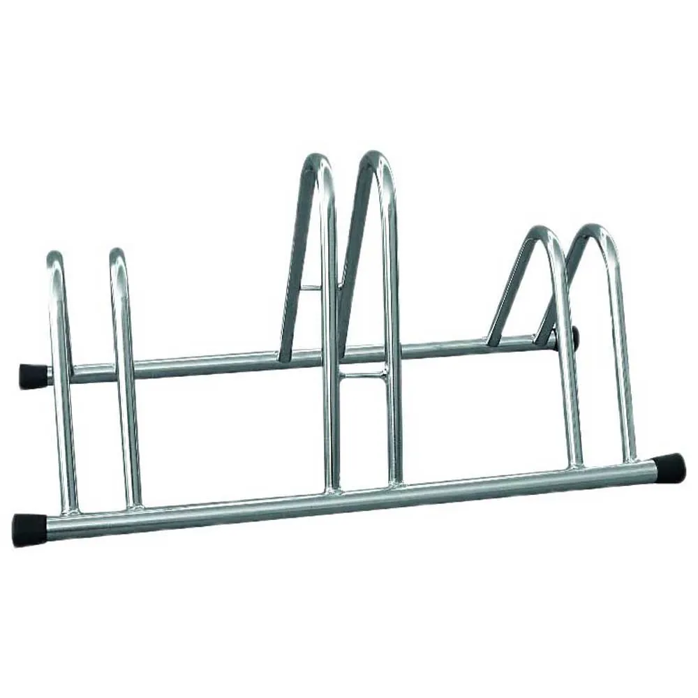 Pnk Cykelställ För 3 Cyklar, Silver, One Size Pnk Cykelställ För 3 Cyklar, Silver, One Size