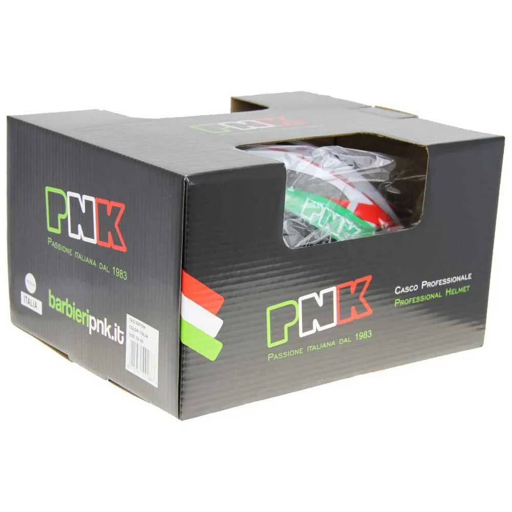 Pnk Italia Mtb-hjälm, Green / Red / White Pnk Italia Mtb-hjälm, Green / Red / White