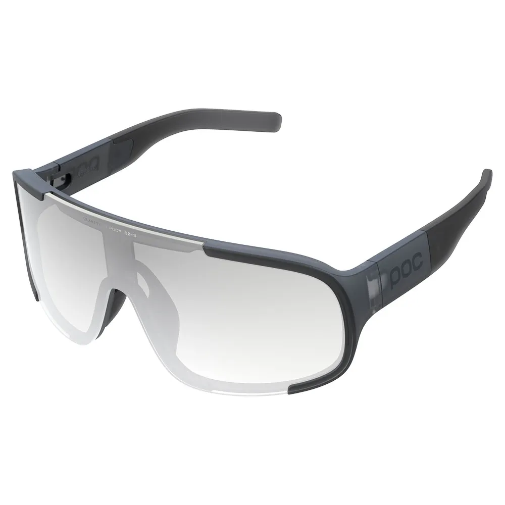 POC Aspire Foto Kromatiska Solglasögon, Translucent black, Clarity Photochromic/Changeable Grey/CAT1-3