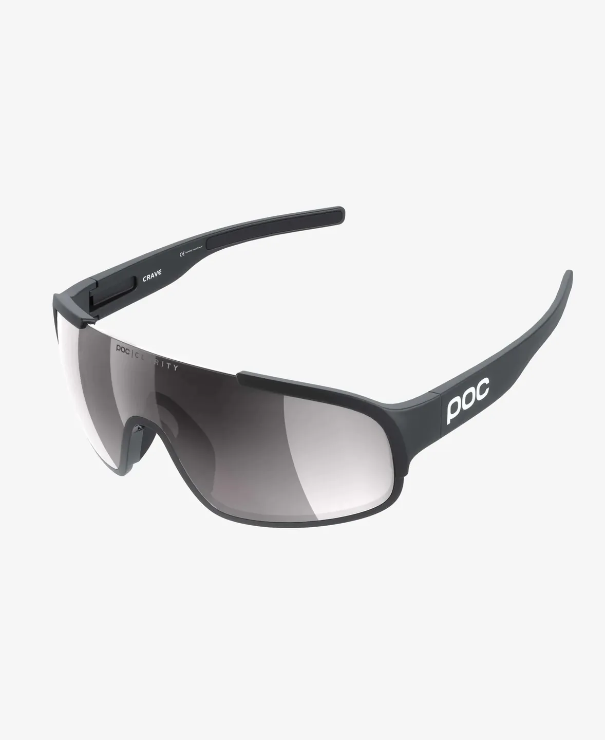 POC Crave Clarity Glasögon, Black with Silver Lens