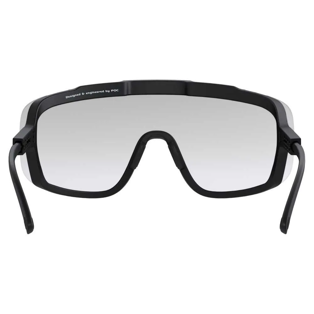 POC Devour Wide Fit Foto Kromatiska Solglasögon, Uranium black, Clarity Photochromic / Changeable Grey/CAT1-3
