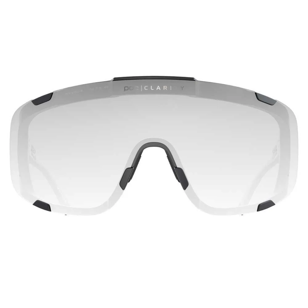 POC Devour Wide Fit Foto Kromatiska Solglasögon, Uranium black, Clarity Photochromic / Changeable Grey/CAT1-3