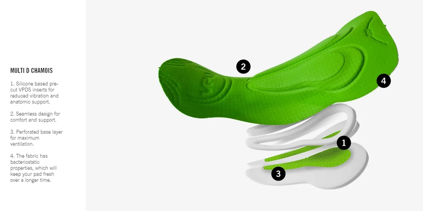 POC Essential Road VPDS Cykelshorts, Svart