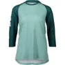 POC Mtb Pure 3/4-ärmad Enduro-tröja, Lt dioptase blue / dioptase blue, M
