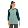 POC Mtb Pure 3/4-ärmad Enduro-tröja, Lt dioptase blue / dioptase blue, M