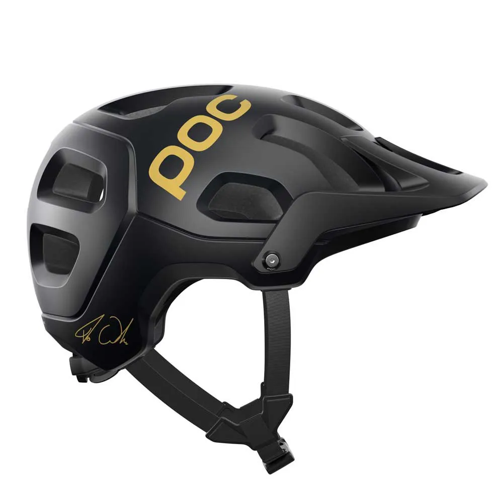 POC Tectal Fabio Ed Mtb-hjälm, Uranium black matt / gold POC Tectal Fabio Ed Mtb-hjälm, Uranium black matt / gold