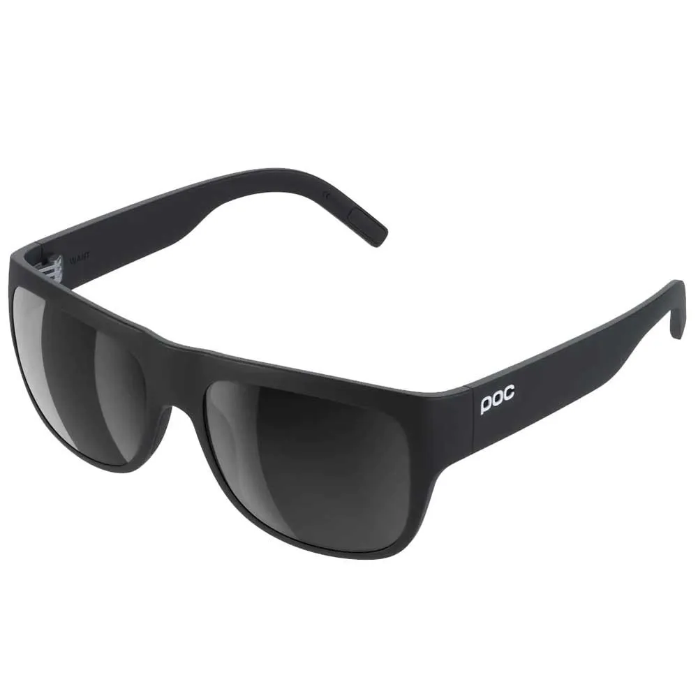 POC Want Polariserade Solglasögon, Uranium black, Clarity Polarized / Sunny Grey/CAT3