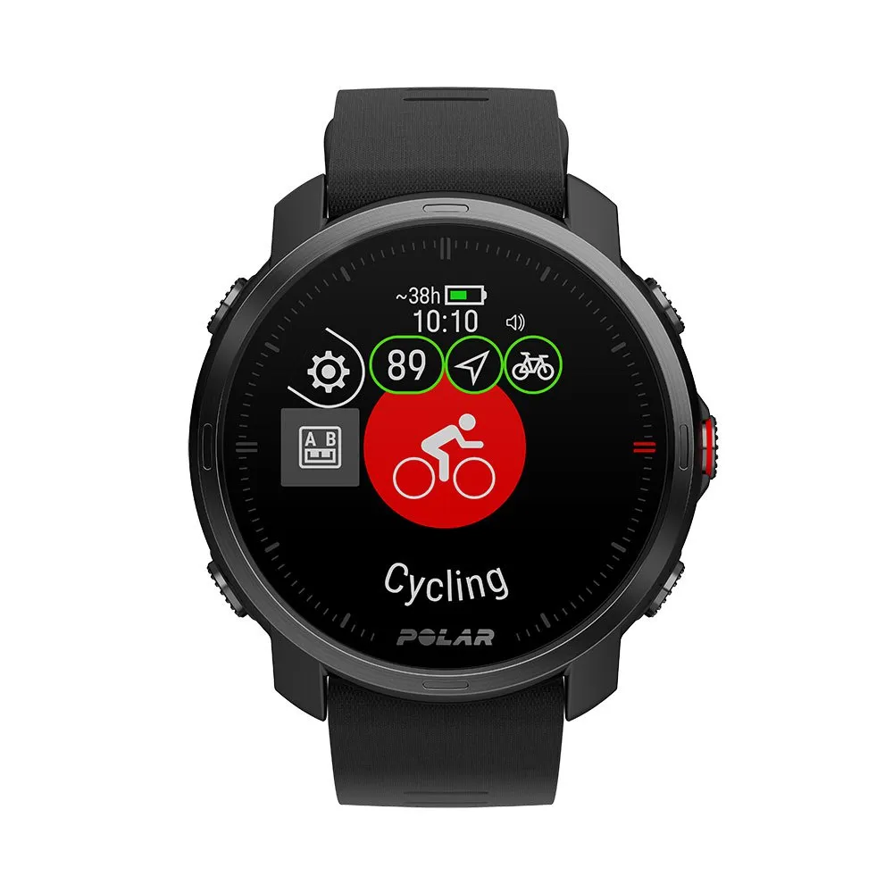 Polar Grit X Cycling Bundle Klocka, Black