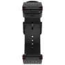 Polar Läder Rem 20 Mm, Black / grey