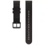 Polar Läder Rem 20 Mm, Black / grey