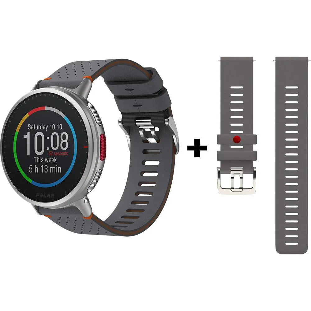Polar Vantage V2 Shift Klocka Refurbished, Grey / orange Polar Vantage V2 Shift Klocka Refurbished, Grey / orange