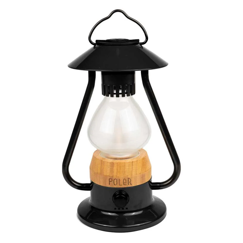 Poler Lantern Lampa, Black, One Size