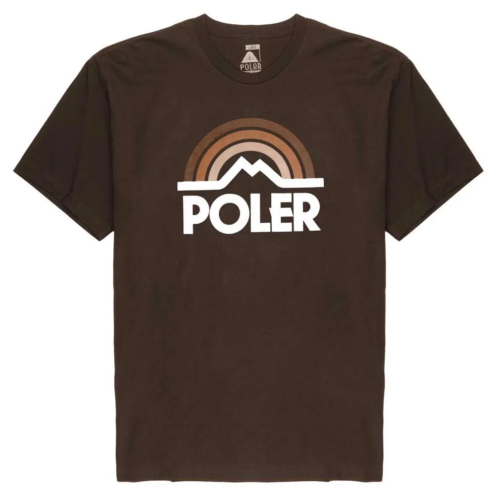 Poler Mountain Rainbow T-shirt Med Korta ärmar Poler Mountain Rainbow T-shirt Med Korta ärmar