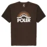 Poler Mountain Rainbow T-shirt Med Korta ärmar