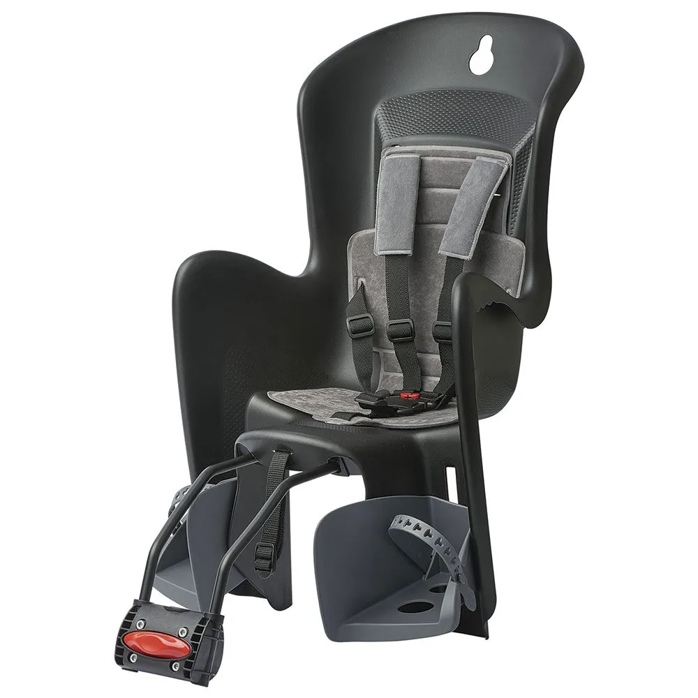Polisport Bilby Maxi Ff Barnstol På Baksidan Av Cykeln, Black / dark grey, Max 22kg Polisport Bilby Maxi Ff Barnstol På Baksidan Av Cykeln, Black / dark grey, Max 22kg