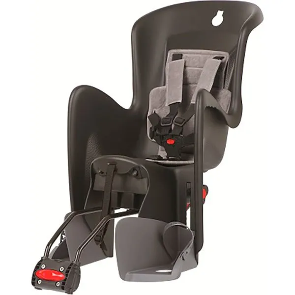 Polisport Bilby Maxi Rs Barnstol På Baksidan Av Cykeln, Black / dark grey, Max 22kg Polisport Bilby Maxi Rs Barnstol På Baksidan Av Cykeln, Black / dark grey, Max 22kg