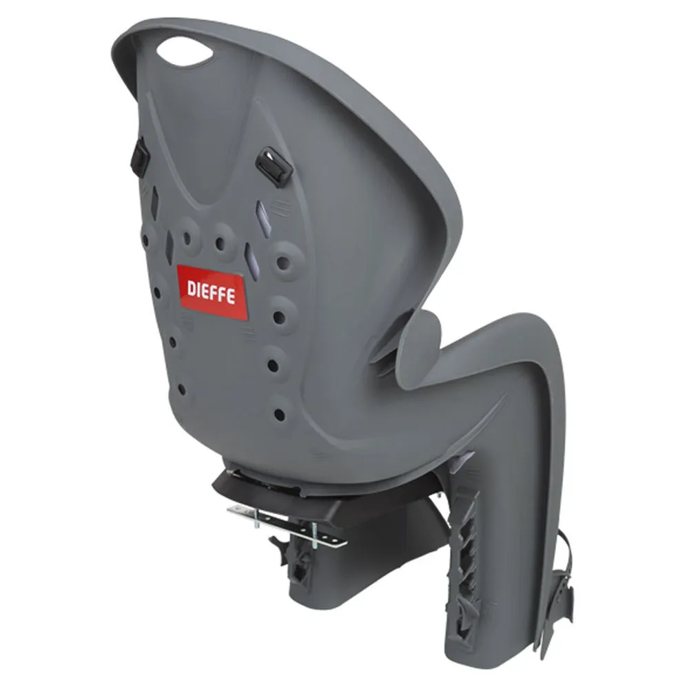 Polisport Gp Lm Barnstol På Baksidan Av Cykeln, Dark grey / grey, Max 22kg Polisport Gp Lm Barnstol På Baksidan Av Cykeln, Dark grey / grey, Max 22kg