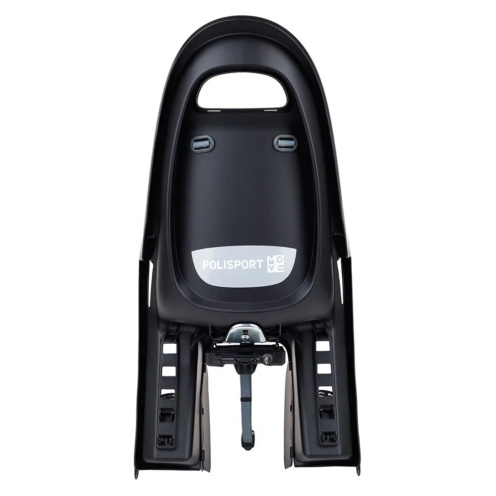Polisport Groovy Avs+ Barncykelstol, Black / grey, Max 22kg Polisport Groovy Avs+ Barncykelstol, Black / grey, Max 22kg