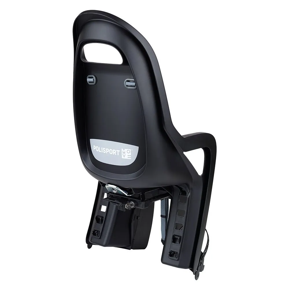 Polisport Groovy Avs+ Barncykelstol, Black / grey, Max 22kg Polisport Groovy Avs+ Barncykelstol, Black / grey, Max 22kg