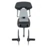 Polisport Guppy Junior+ Mik Hd Barnstol På Baksidan Av Cykeln, Dark grey, Max 27kg