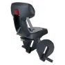 Polisport Guppy Junior+ Mik Hd Barnstol På Baksidan Av Cykeln, Dark grey, Max 27kg