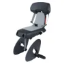 Polisport Guppy Junior+ Mik Hd Barnstol På Baksidan Av Cykeln, Dark grey, Max 27kg