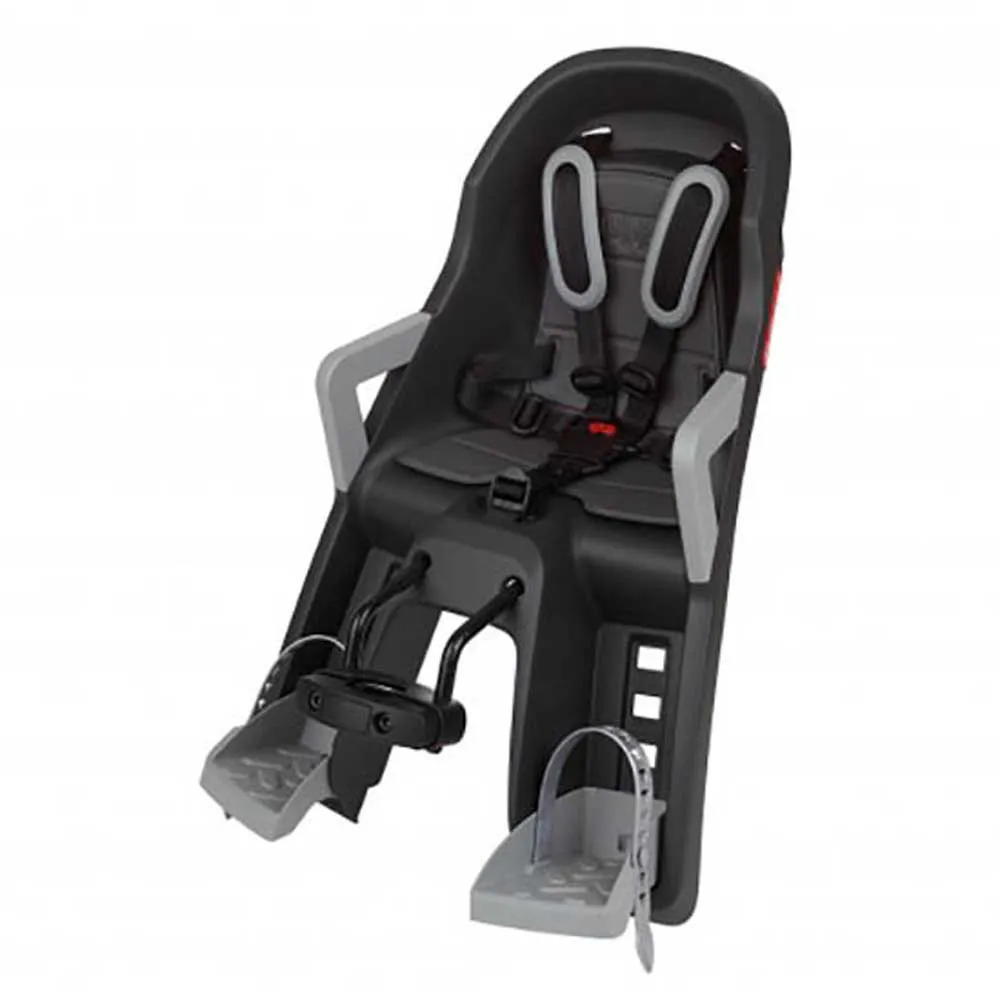 Polisport Guppy Mini Plus Rammonterad Barnstol, Dark grey / silver, Max 15kg
