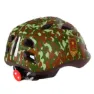 Polisport Led Army Juniorhjälm, Brown / Green