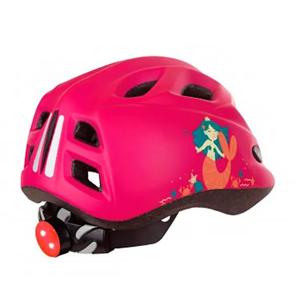 Polisport Led Siren Juniorhjälm, Pink Polisport Led Siren Juniorhjälm, Pink