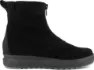 Pomar Women's Uurre GORE-TEX Ankle Boot, Black Suede/Waxy