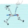 Poolbiking Nivå 2 Aquabike unisex, Aluminium, One Size