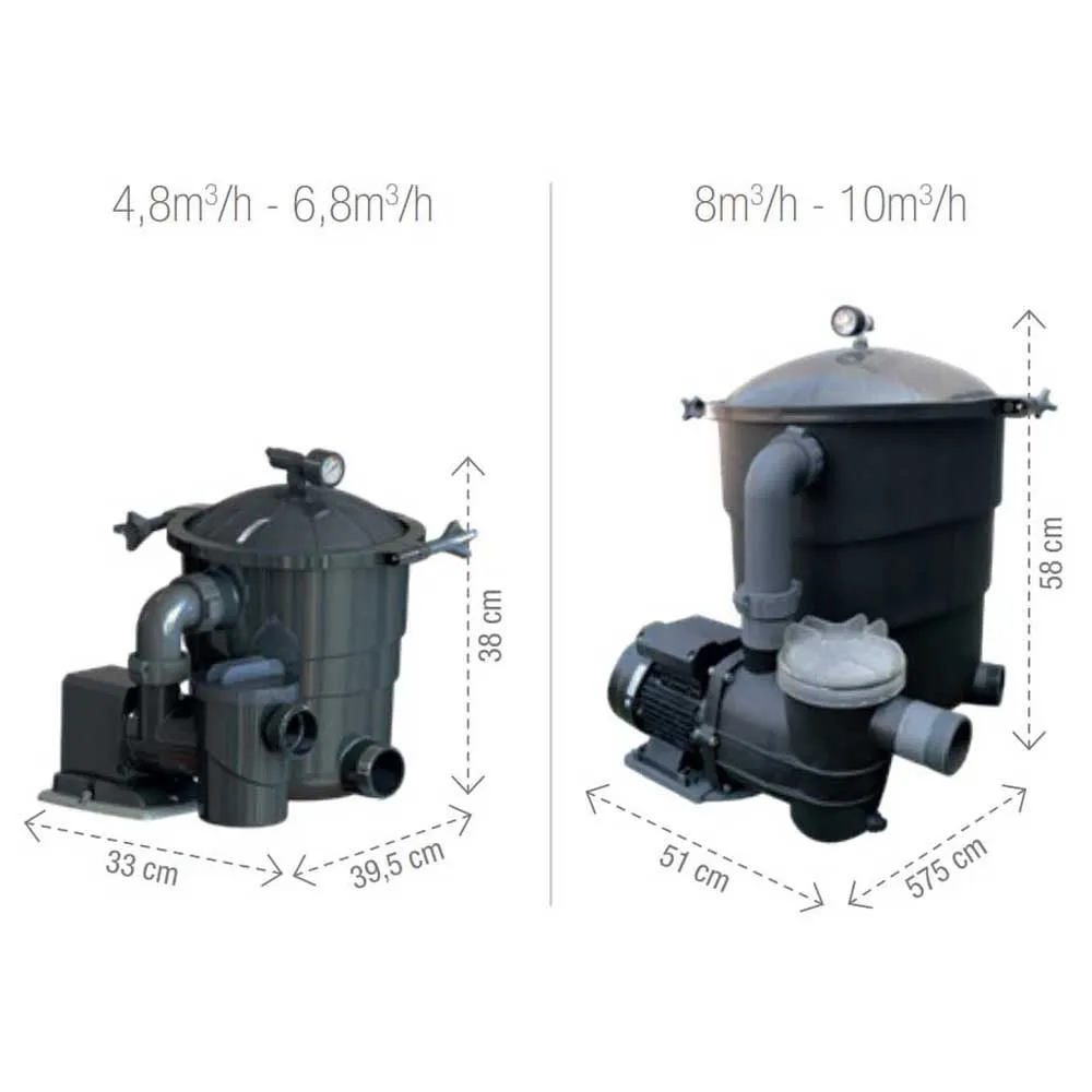 Poolex Filter Max Tank Ø250mm Filtration 6.8m3/h 140w Up To 40m3 Filterenhet unisex, Black, One Size Poolex Filter Max Tank Ø250mm Filtration 6.8m3/h 140w Up To 40m3 Filterenhet unisex, Black, One Size