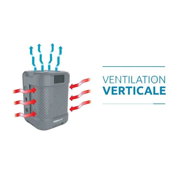 Poolex Q-line 5kw 1.8 M³/h Invertervärmepump unisex, Grey, 20-35m³ Poolex Q-line 5kw 1.8 M³/h Invertervärmepump unisex, Grey, 20-35m³
