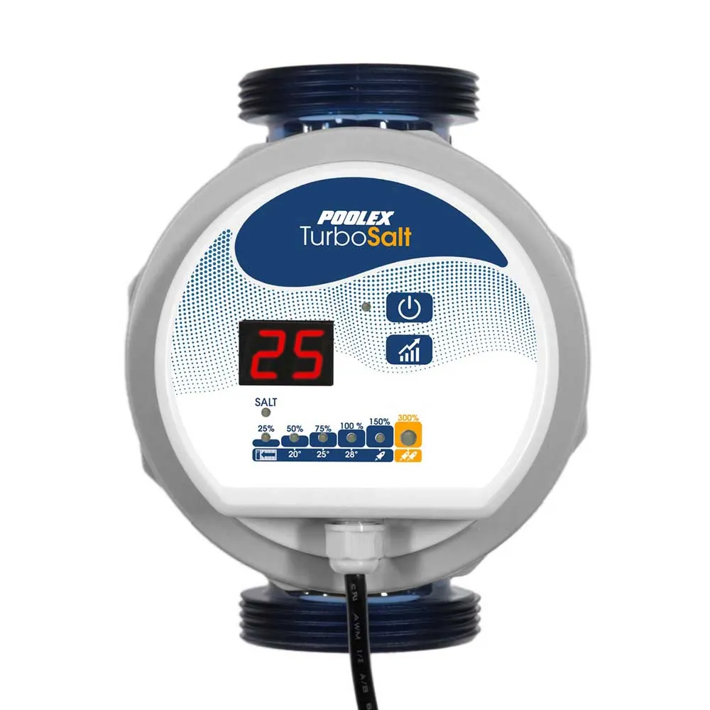 Poolex Turbo Salt 400 8g/h 25-40m3 Saltklorinator unisex, Multicolour, One Size Poolex Turbo Salt 400 8g/h 25-40m3 Saltklorinator unisex, Multicolour, One Size