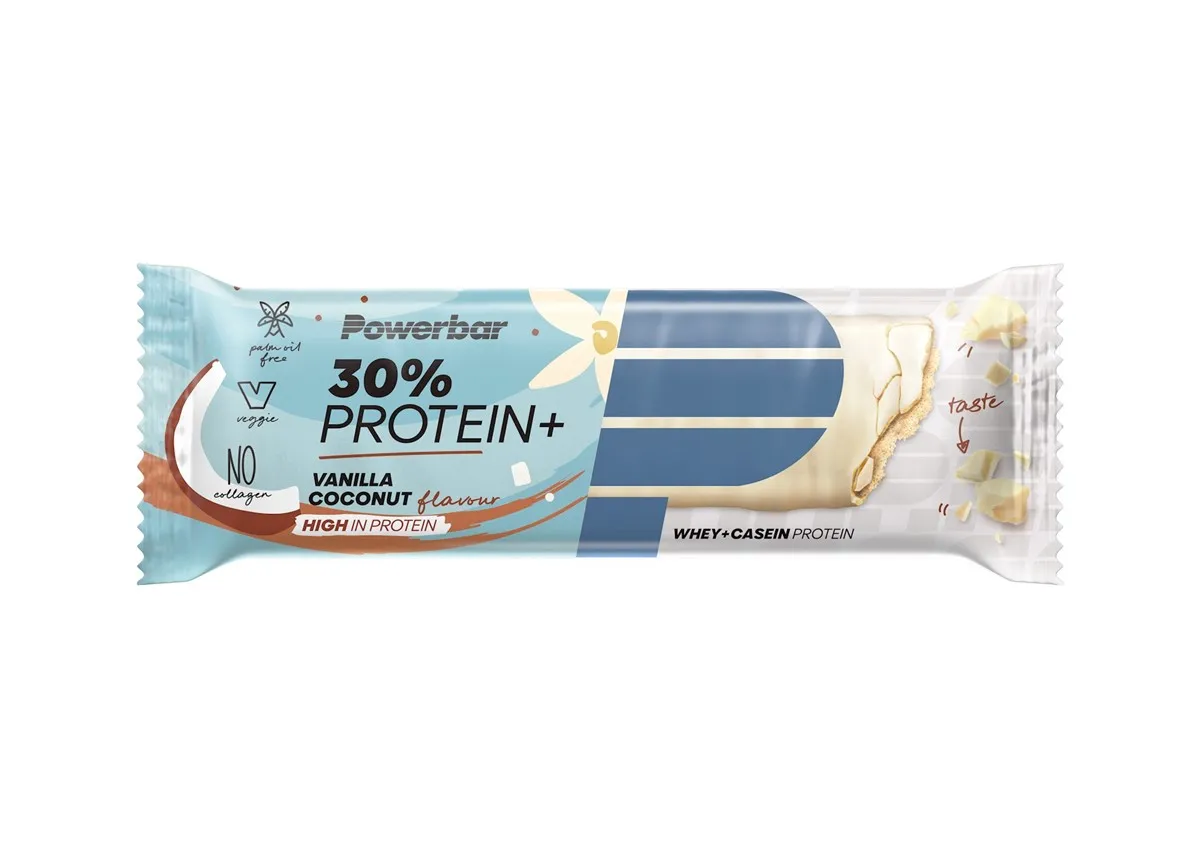 Powerbar 30% Protein Plus Bar Vanilla Coconut 55g - Bäst för 31/3 2024 Powerbar 30% Protein Plus Bar Vanilla Coconut 55g - Bäst för 31/3 2024