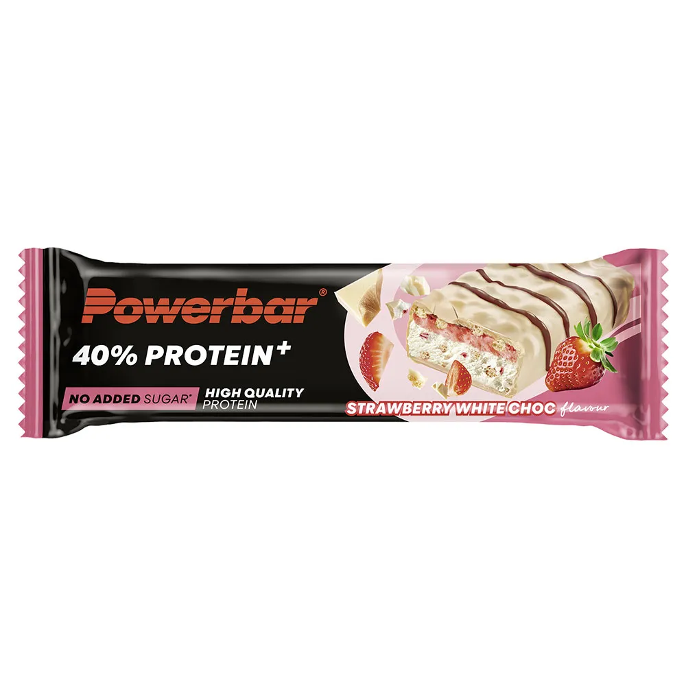 Powerbar 40% Protein+ Crisps 40g Proteinbarslåda Vit Choklad & Jordgubbe 12 Enheter, Multicolor, One Size Powerbar 40% Protein+ Crisps 40g Proteinbarslåda Vit Choklad & Jordgubbe 12 Enheter, Multicolor, One Size