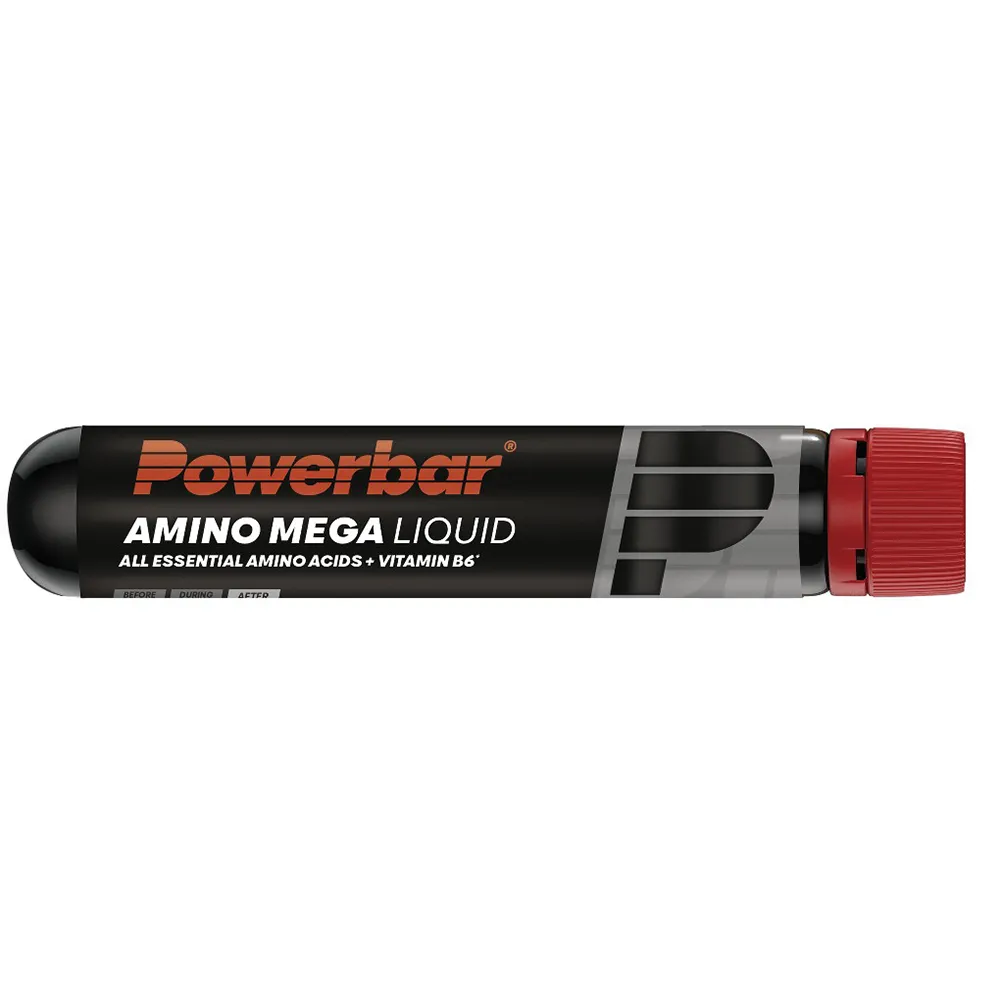 Powerbar Amino Mega Black Line Drickampuller 20 Enheter, Multicolor, One Size