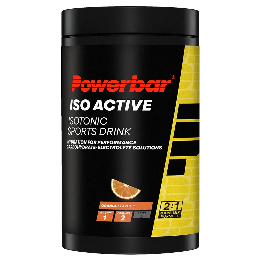 Powerbar Isoactive Pulver Apelsin 600g 6 Enheter, One size