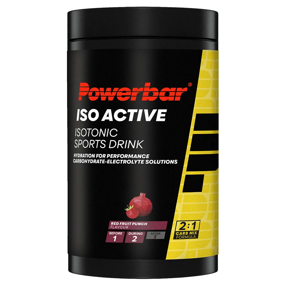 Powerbar Isoactive Pulver Röda Frukter 600g 6 Enheter, One size Powerbar Isoactive Pulver Röda Frukter 600g 6 Enheter, One size