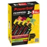 Strawberry banana / red fruit punch / lemon lime / green apple 1