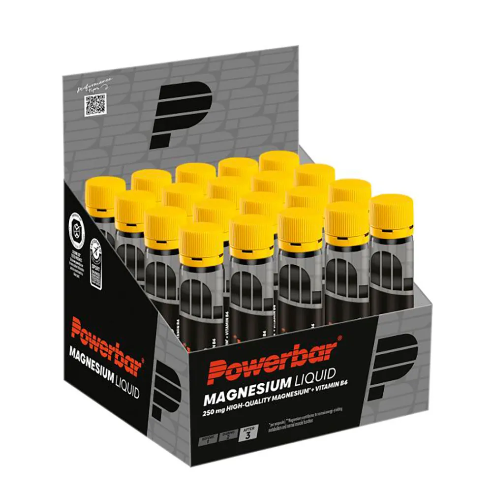 Powerbar Magnesio Black Line Återhämtningsdos I Ask 20 Enheter, Multicolor, One Size