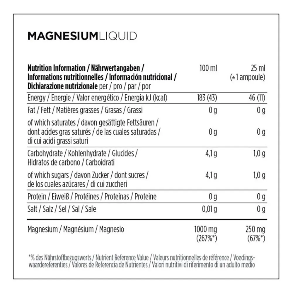 Powerbar Magnesium Liquid Shots - 20 Stück, Multicolor, One Size Powerbar Magnesium Liquid Shots - 20 Stück, Multicolor, One Size