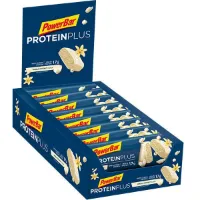 Powerbar Plus 30% Proteinbarslåda Vanilj & Kokos 55g 15 Enheter Powerbar Plus 30% Proteinbarslåda Vanilj & Kokos 55g 15 Enheter