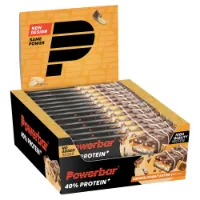 Powerbar Plus 40% Proteinbarslåda Karamell Och Jordnötssmör 12 Enheter Powerbar Plus 40% Proteinbarslåda Karamell Och Jordnötssmör 12 Enheter
