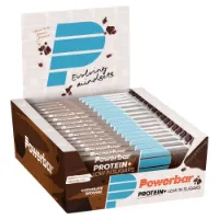 Powerbar Plus Low Sugar 30% Proteinbarslåda Chokladbrownie 35g Powerbar Plus Low Sugar 30% Proteinbarslåda Chokladbrownie 35g