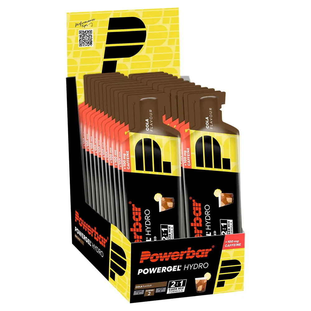 Powerbar PowerGel Hydro (24 x 67 ml), Grey, One Size